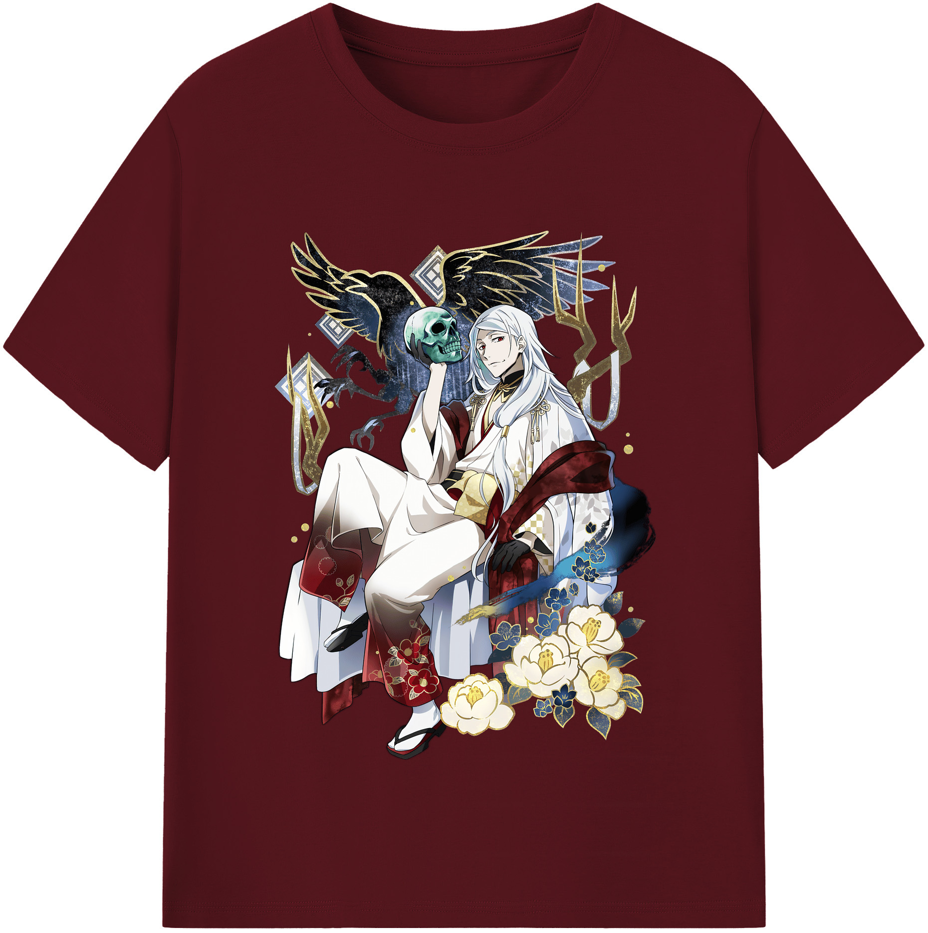 （画像用） 文豪ストレイドッグス Bungo Stray Dogs 綿100％半袖Tシャツ（フロントプリント）